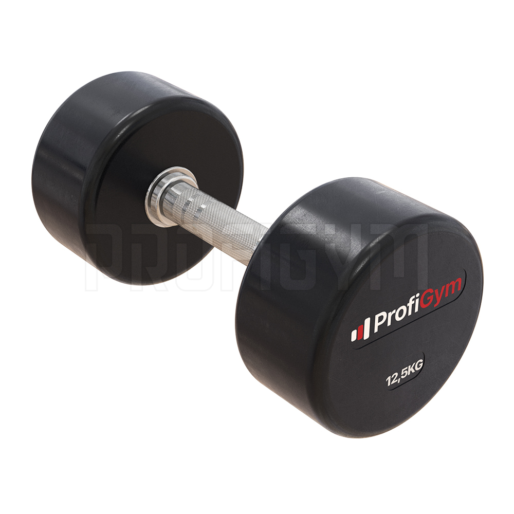 Гантель обрезиненная 12,5 кг